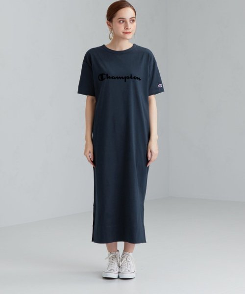 セール 40 Off 別注 チャンピオン Sc Champion Glr ロゴ ワンピース グリーンレーベル リラクシング Green Label Relaxing Magaseek