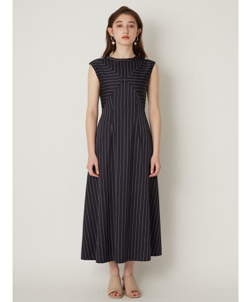 セール 50 Off Stripeワンピース リリー ブラウン Lily Brown Magaseek