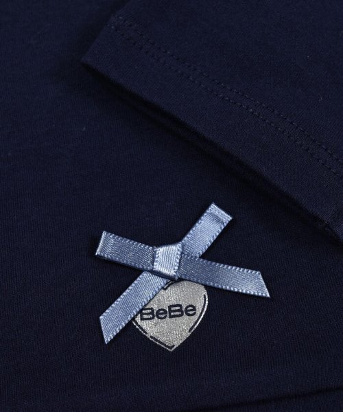BeBe(ベベ)/スムースレース 衿 後ろ ホック Tシャツ（90～150cm）/img03