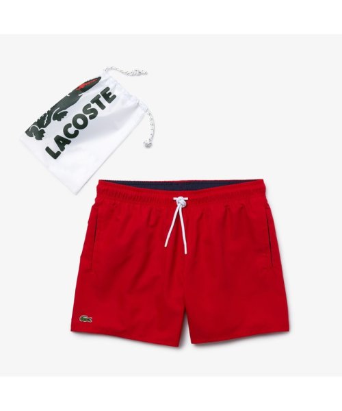 LACOSTE Mens(ラコステ　メンズ)/ワントーンスイムショーツ/img04