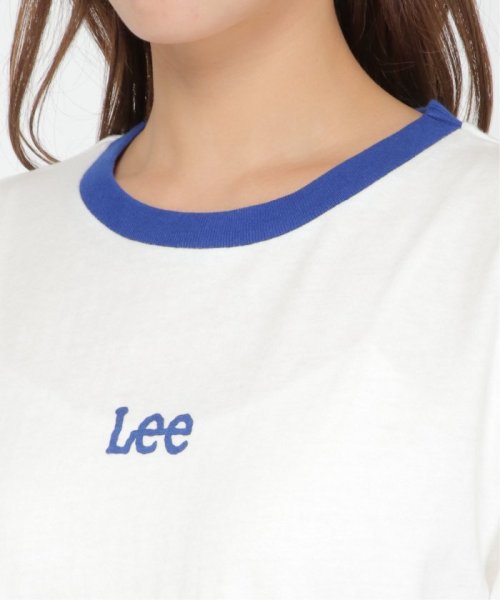 LBC(エルビーシー)/LEE リンガーミニロゴTシャツ/img09