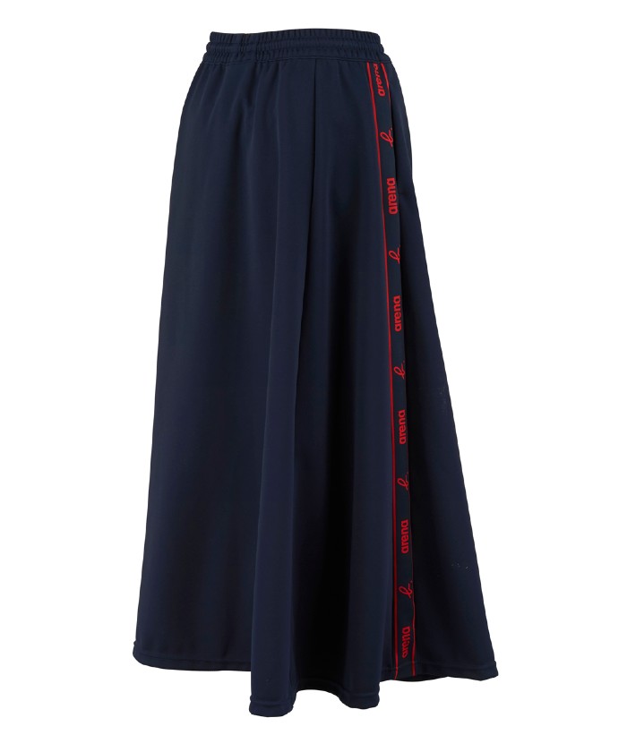 agnes b. arena スカート ブラック ジャージ　ストレッチ　新品 クーポン】【セール 14%OFF】agnes b. x arena ジャージジョガー