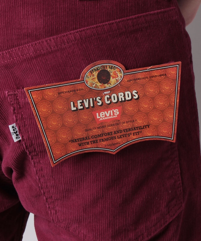 セール】LVC 1970'S 519 CORDS OXBLOOD(503820478) | リーバイス 