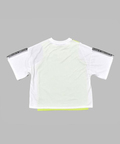 ZIDDY(ジディー)/【一部店舗限定】アシンメトリー Tシャツ カラー タンクトップ セット(130~/img01