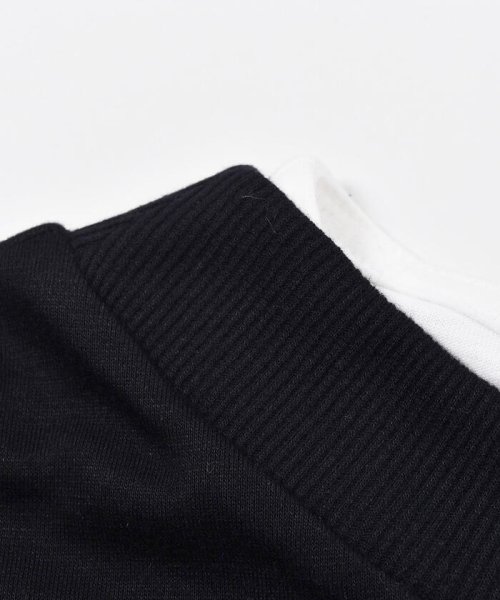 ZIDDY(ジディー)/【一部店舗限定】ビニールロゴ レイヤード風 Tシャツ(130~160cm)/img02