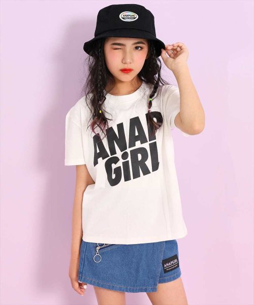 ANAP　GiRL(アナップガール)/ビッグロゴ&スモールロゴTシャツ2枚セット/img01