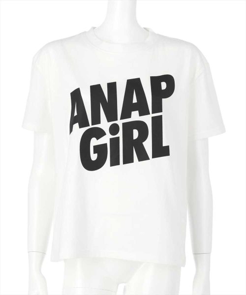 ANAP　GiRL(アナップガール)/ビッグロゴ&スモールロゴTシャツ2枚セット/img18