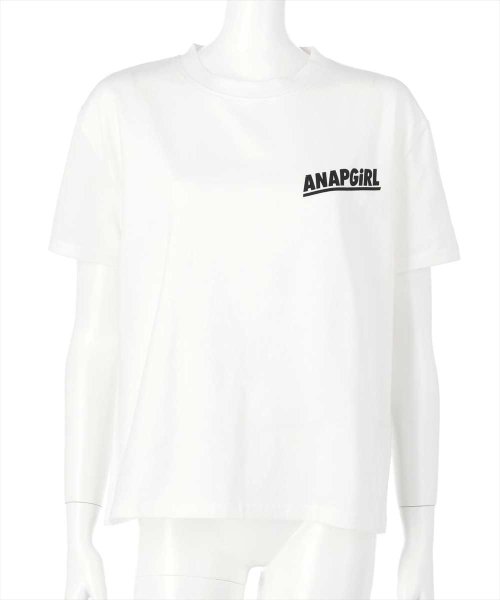 ANAP　GiRL(アナップガール)/ビッグロゴ&スモールロゴTシャツ2枚セット/img21