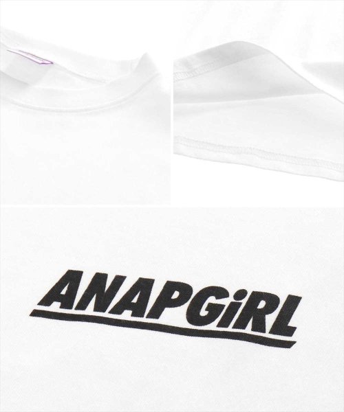 ANAP　GiRL(アナップガール)/ビッグロゴ&スモールロゴTシャツ2枚セット/img25