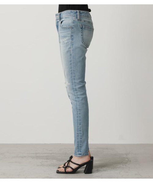 AZUL by moussy(アズールバイマウジー)/CRASH DENIM SKINNY２/img24