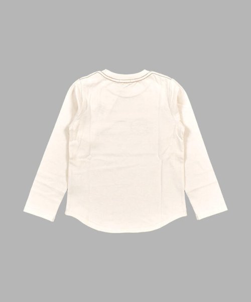 SLAP SLIP(スラップスリップ)/ライオン ぞう 恐竜 スリープフェイス 刺繍 長袖 Tシャツ (80~120cm/img01