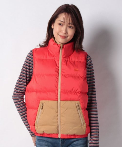 LEVI’S OUTLET(リーバイスアウトレット)/LYDIA REVERSIBLE VEST POPPY RED/img05