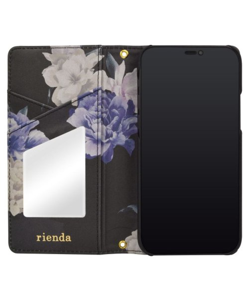 rienda(リエンダ)/iphone ケース iPhone12 iPhone12Pro リエンダ rienda プリント手帳 Lace Flower iphone12/img13