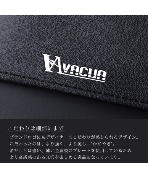 VACUA(ヴァキュア)/財布 メンズ 二つ折り 本革 牛革 レザー L字ファスナー 小銭入れ ビジネス 紳士  シンプル 使いやすい 左利き VACUA ヴァキュア VA－6302/img08