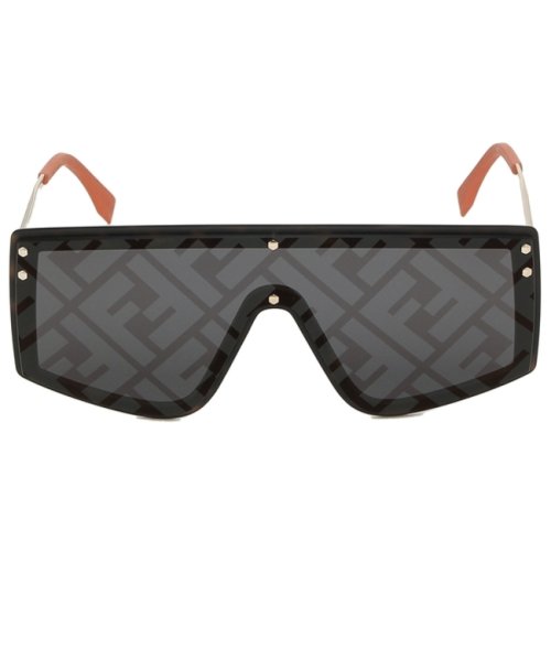 フェンディ サングラス アイウェア メンズ ファビュラス 99サイズ ブラウン ゴールド アジアンフィット Fendi Ff M0076 G S 086 Ub フェンディ Fendi Magaseek