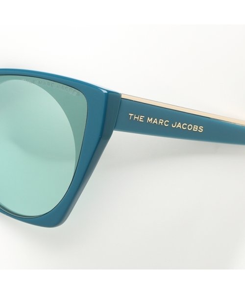  Marc Jacobs(マークジェイコブス)/マークジェイコブス サングラス アイウェア レディース 55サイズ グリーン ブルー MARC JACOBS 450/G/S 1ED EL フォックス（キャット/img06