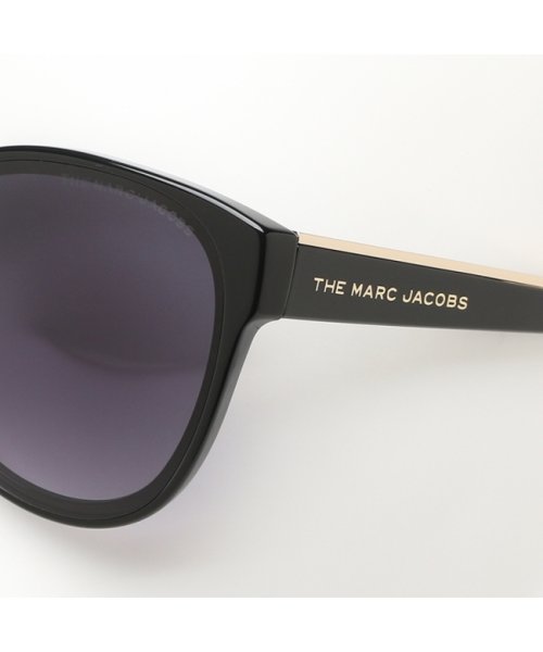  Marc Jacobs(マークジェイコブス)/マークジェイコブス サングラス アイウェア レディース 61サイズ ブラック アジアンフィット MARC JACOBS 452/F/S 807 9O ボストン/img06