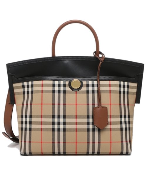 セール 21 Off バーバリー ハンドバッグ レディース スモール ヴィンテージチェック Sm Society Hod ショルダーバッグ Burberry 02 バーバリー Burberry Magaseek