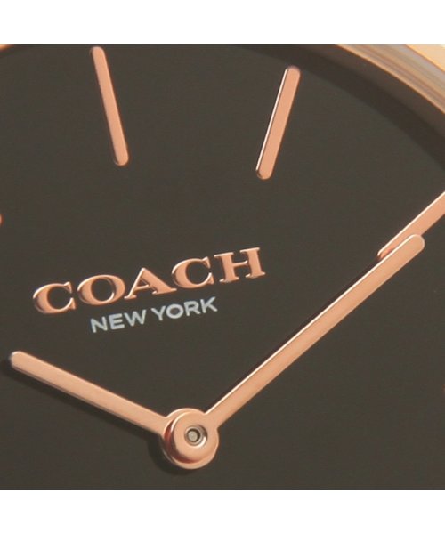 セール コーチ 時計 レディース ペリー 32mm クォーツ ブラック ピンクゴールド Coach コーチ Coach Magaseek