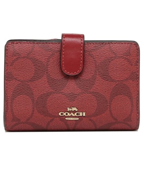 コーチ 二つ折り財布 アウトレット レッド レディース Coach Imf8q コーチ Coach Magaseek コーチ 二つ折り財布 アウトレット レッド レディース Coach Imf8q コーチ Coach Magaseek