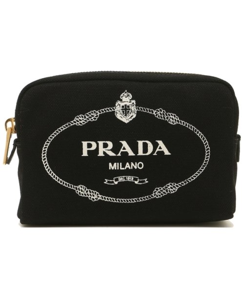 PRADA(プラダ)/プラダ ポーチ レディース PRADA 1NA021 20L F0N12 ブラック ホワイト/img05