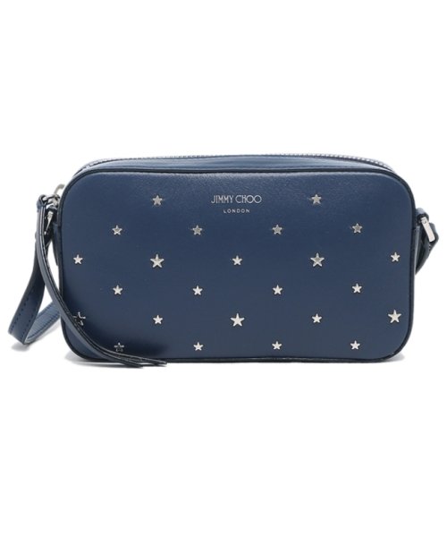 ジミーチュウ ショルダーバッグ レディース ホール スタースタッズ Jimmy Choo Hale Ysn ブルー ジミーチュウ Jimmy Choo Magaseek
