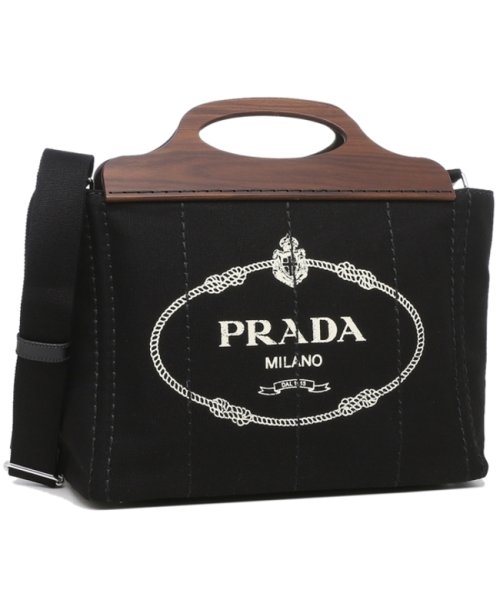 セール プラダ ハンドバッグ ショルダーバッグ レディース カナパ Prada 1bg350 2dla F0002 Ooo ブラック 対応 プラダ Prada Magaseek