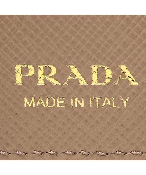 PRADA(プラダ)/プラダ 折財布 レディース PRADA 1MH021 QWA F0236 ベージュ/img08