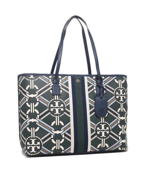トリーバーチ トートバッグ レディース ジェミニ Tory Burch 311 グリーン マルチ 対応