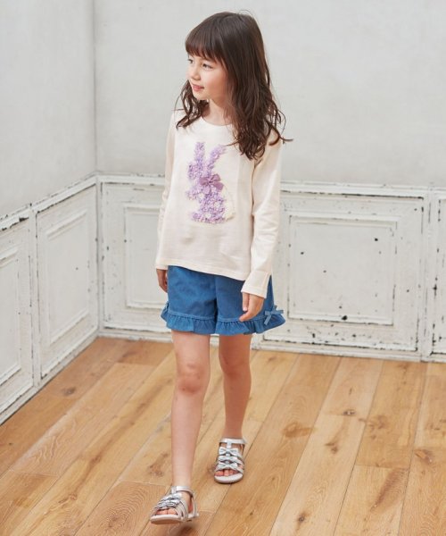 anyFAM（KIDS）(エニファム（キッズ）)/シフォンモチーフ 長袖Tシャツ/img03