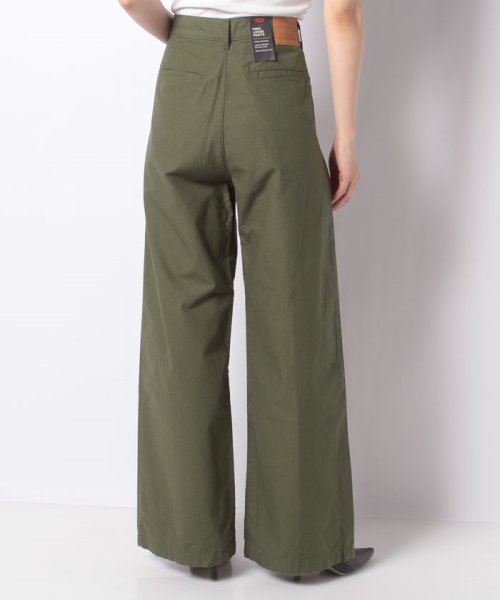 LEVI’S OUTLET(リーバイスアウトレット)/PLEATED HIGH LOOSE Crisp Twill Olive Night/img02