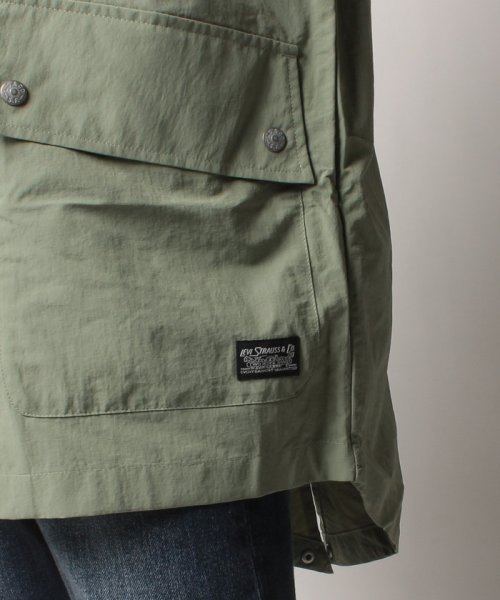 LEVI’S OUTLET(リーバイスアウトレット)/COASTAL FISHTAIL JACKET HEDGE GREEN/img06