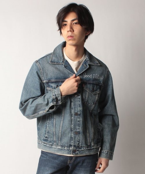 LEVI’S OUTLET(リーバイスアウトレット)/VINTAGE FIT TRUCKER V WORN EMBROIDERED T/img01