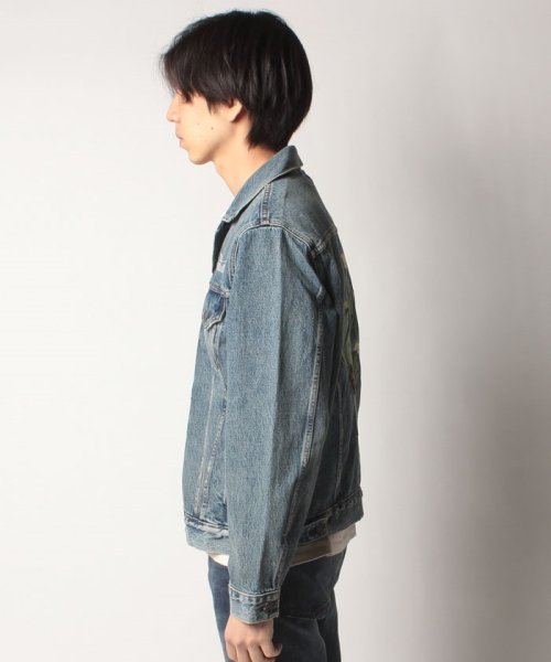 LEVI’S OUTLET(リーバイスアウトレット)/VINTAGE FIT TRUCKER V WORN EMBROIDERED T/img02