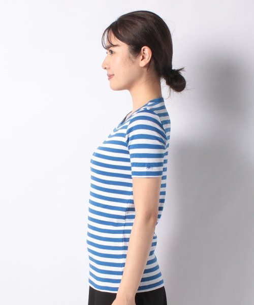 BENETTON (women)(ベネトン（レディース）)/細ボーダーTシャツ・カットソー/img16