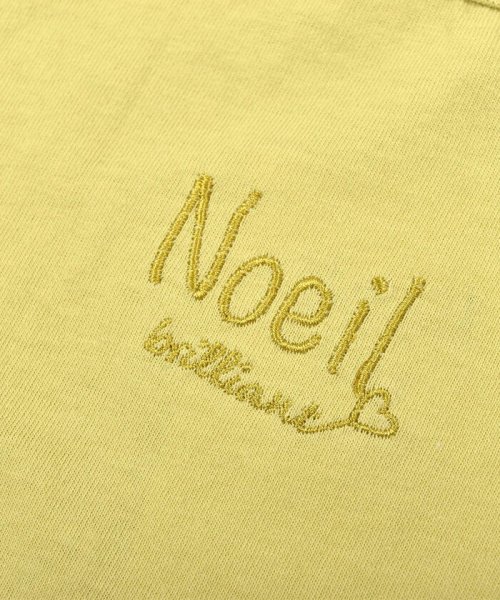 Noeil aime BeBe(ノイユ　エーム　べべ)/オーガニック コットン リボン ロゴ 刺繍 長袖　Tシャツ (80~130cm)/img08