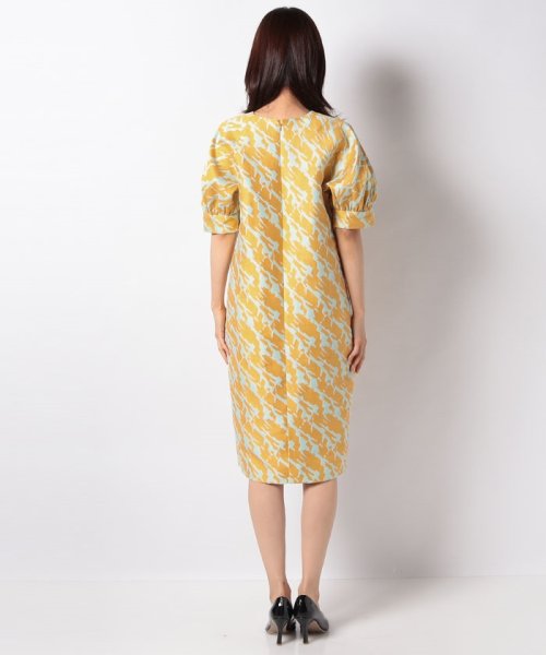 セール 50 Off イエローミントジャガードワンピース エッセンス オブ アナイ Essence Of Anayi Magaseek