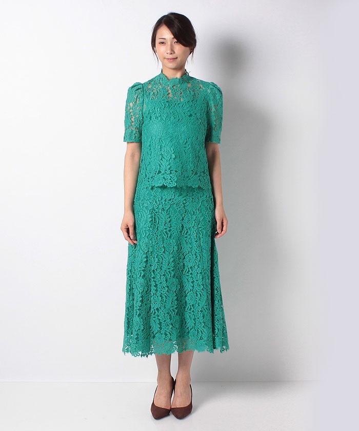 セットアップ対応商品】【LOULOU WILLOUGHBY】フラワーリバーレース  