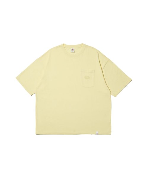 MAISON mou(メゾンムー)/【FRUIT OF THE LOOM/フルーツオブザルーム】FTL EMB POCKET BIG TEE/詩集ポケット付BIG S/S TEE/img12