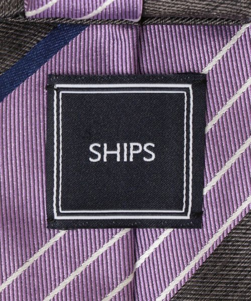 SHIPS MEN(シップス　メン)/SHIPS:シルク ワイド ストライプ ネクタイ/img02
