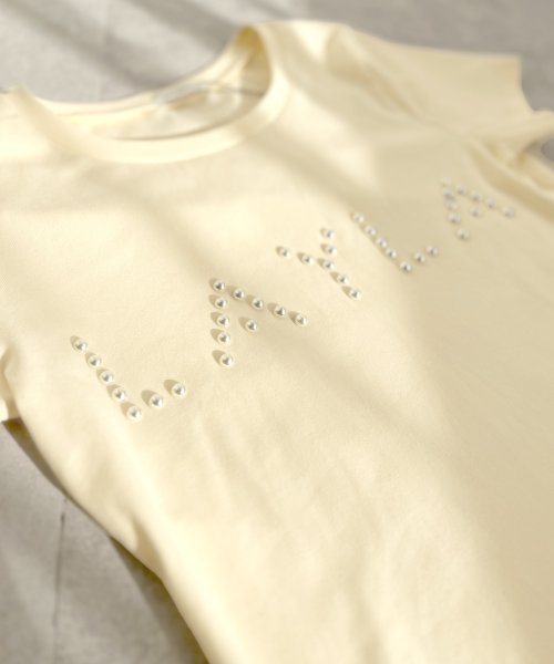 JULIA BOUTIQUE(ジュリアブティック)/パールロゴデザインTシャツ・トップス・カットソー/510736/img19