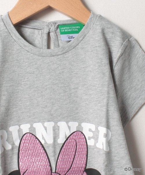 BENETTON (UNITED COLORS OF BENETTON GIRLS)(ユナイテッド　カラーズ　オブ　ベネトン　ガールズ)/【ディズニー(Disney)コラボ】ミニーマウスTシャツ・カットソー/img10