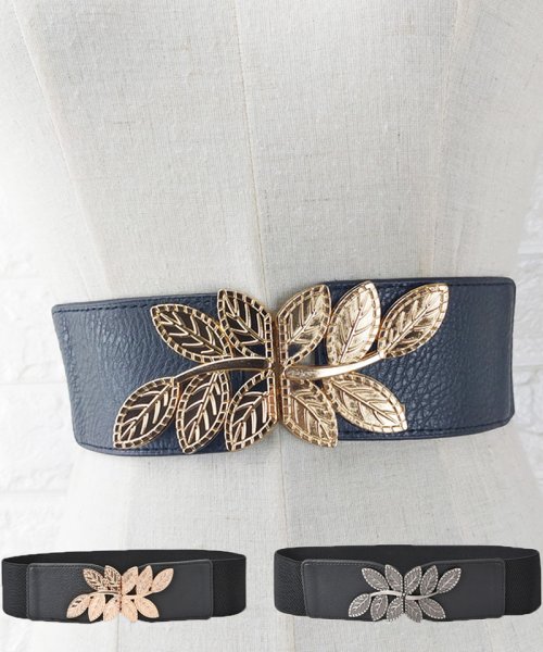 クーポン セール 10 Off ゴムベルト レディース 幅広 太ベルトバックル付 細見え ラクチン おしゃれ ショッピングゴー Shoppinggo Magaseek