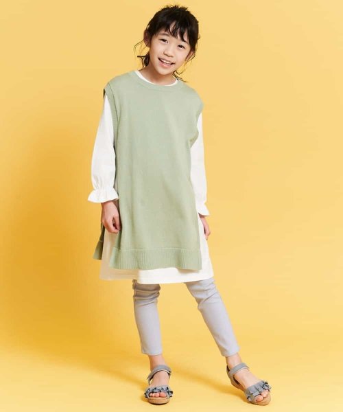 a.v.v(KID'S)(アー・ヴェ・ヴェキッズ)/[110－130]ロングベストインナーセット[WEB限定サイズ]/img03