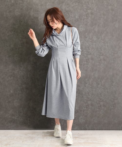 セール タックウェストパーカーワンピース マーサ Martha Magaseek セール タックウェストパーカーワンピース マーサ Martha Magaseek
