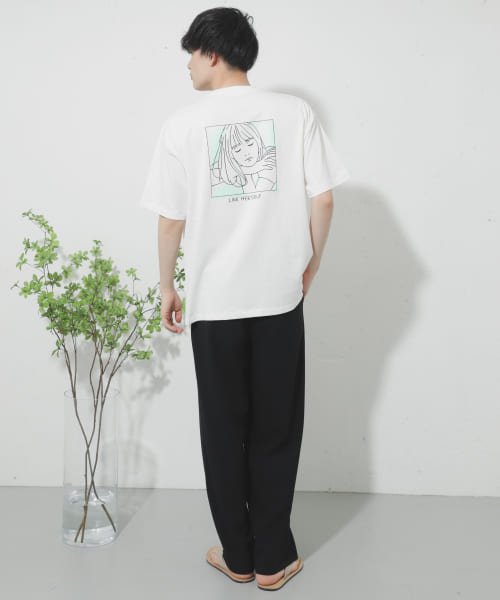 SENSE OF PLACE by URBAN RESEARCH(センスオブプレイス バイ アーバンリサーチ)/ガールグラフィックTシャツ(5分袖)/img34