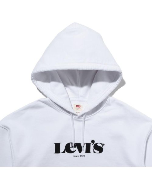 Levi's(リーバイス)/リラックスグラフィックフーディー MV LOGO PO WHITE/img03