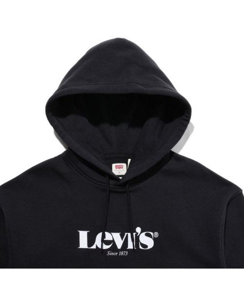 Levi's(リーバイス)/リラックスグラフィックフーディー MV HOODIE 2 CAVIAR/img03