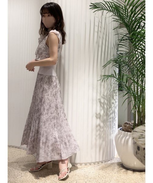 ウエストリブプリーツワンピース スナイデル Snidel Magaseek