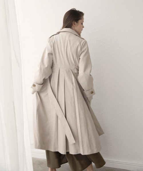 MIELI INVARIANT(ミエリ インヴァリアント)/Soutien Collar Tuck Coat/img15